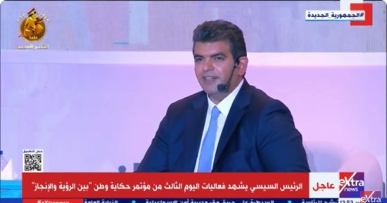 أحمد الطاهرى فى مؤتمر "حكاية وطن": الرئيس السيسى بطل الحكاية.. وكل التحية لجيش مصر العظيم