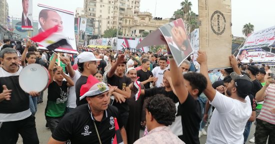 مسيرات حاشدة بالآلاف بميادين الدقهلية للاحتفال بذكرى أكتوبر ودعم ترشح السيسي