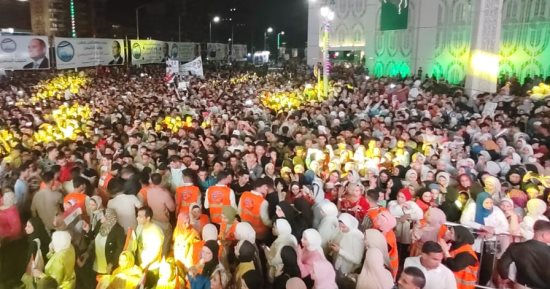 الشراقوة يؤيدون الرئيس السيسي في الترشح لفترة رئاسية جديدة