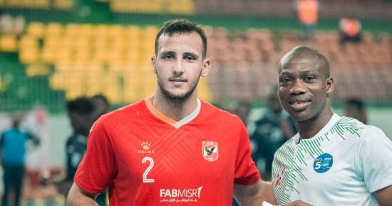 الصالح نيوز : نبيل شريف أفضل لاعب في مباراة تتويج الأهلى بلقب بطولة أفريقيا لكرة اليد