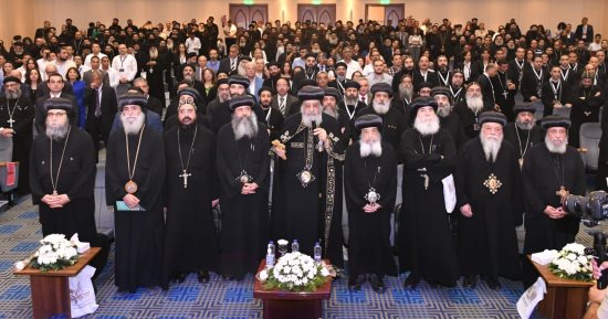البابا تواضروس يشهد حفل اليوبيل الذهبي للكلية الإكليريكية بدير "المحرق" 
