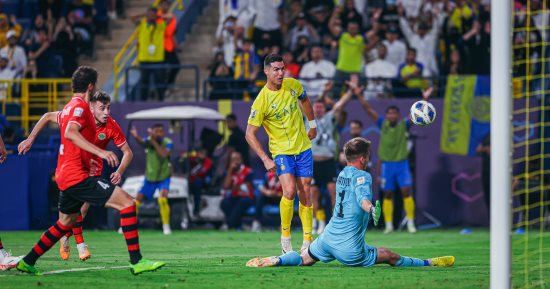 النصر يضرب استقلال دوشنبه بثلاثية في دوري أبطال آسيا بمشاركة رونالدو.. فيديو
