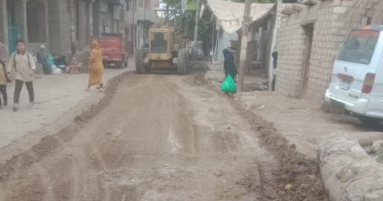 رفع 306 أطنان قمامة بحملات نظافة فى مركز سنورس بالفيوم