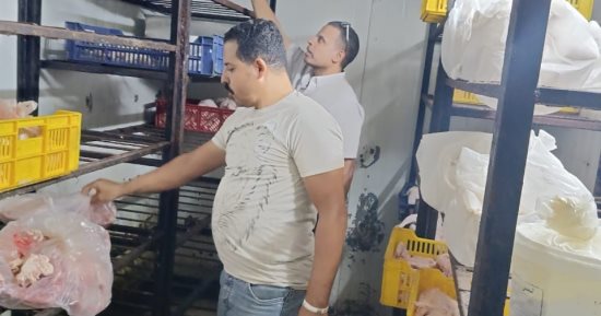 مباحث تموين محافظة الجيزة تضبط 9.5 طن لحوم فاسدة ومذبوحة خارج المجازر