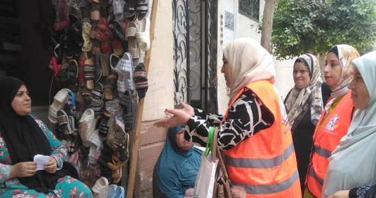 قومى المرأة بالشرقية يواصل فعاليات المرحلة الثامنة من حملة بلدى أمانة.. صور