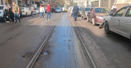 هطول أمطار على مناطق متفرقة بالإسكندرية مع انخفاض طفيف بالحرارة.. صور