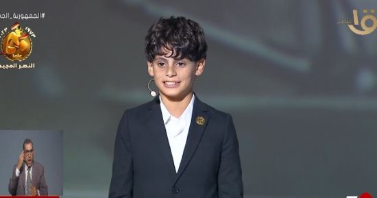 عمر شريف للرئيس السيسي: حرب أكتوبر معركة استرداد الأرض ولم نعتد على أحد