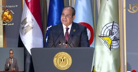 الرئيس السيسى بالندوة التثقيفية: تحية من القلب للزعيم القائد أنور السادات