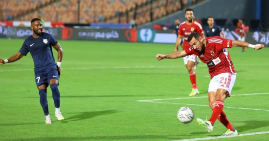على معلول يهدر ركلة الجزاء التاسعة له مع الأهلي
