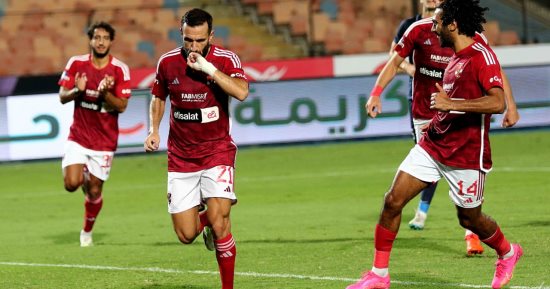 الأهلي يتقدم على إنبي بهدف "معلول" فى الشوط الأول