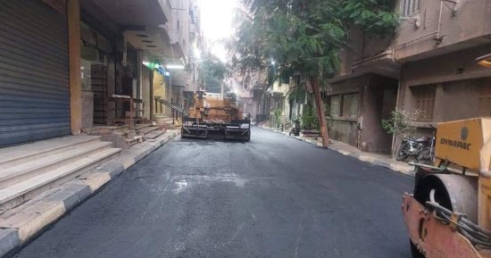محافظة الجيزة تنتهى من رصف وتطوير وتركيب إنترلوك لـ13 شارعا بالعمرانية