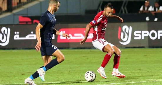 75 دقيقة.. الأهلي 2 / 0 إنبي.. هدف ملغٍ لـ"كالوشا" ونزول إمام وكريستو