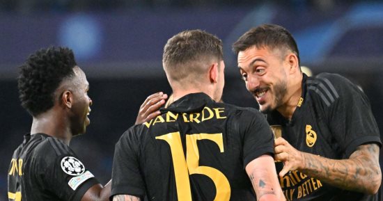 ملخص وأهداف مباراة نابولى ضد ريال مدريد 3-2 فى دورى أبطال أوروبا