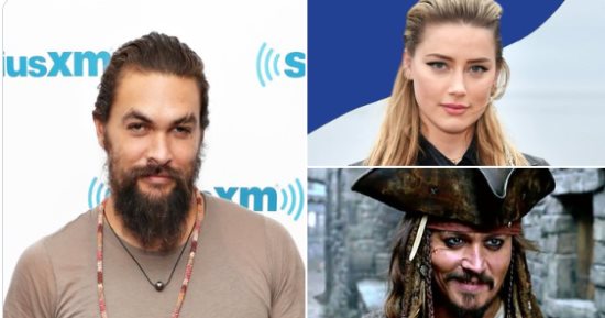 جيسون موموا ارتدى زى جاك سبارو في تصوير Aquaman 2 لـ"استفزاز" أمبر هيرد