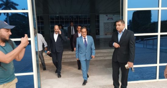 المرشح الرئاسى فريد زهران ينتهى من إجراءات الكشف الطبى
