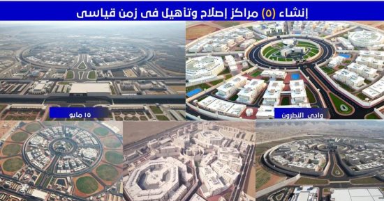 قبل وبعد.. تحويل السجون القديمة لمراكز إصلاح وتأهيل متحضرة " إنفوجراف "