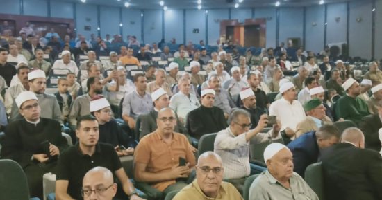 الطريقة العزمية فى البحيرة تحتفل بذكرى انتصارات أكتوبر.. صور