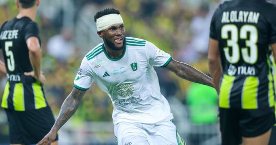 الأهلي يتفوق على الاتحاد بهدف كيسي في الشوط الأول بالدوري السعودي
