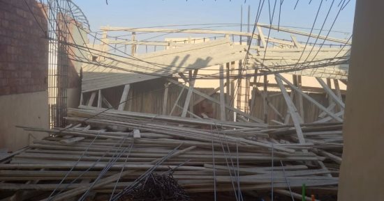 لجنة الإزالة الفورية بالشروق توقف مخالفة بناء فى مهدها خلال العطلة الأسبوعية