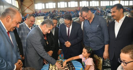 محافظ الغربية يفتتح بطولة الجمهورية الأولى لشطرنج المدارس.. صور