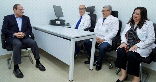 المرشح عبد الفتاح السيسى يجرى الكشف الطبى بمستشفى العاصمة الإدارية (إنفوجراف)