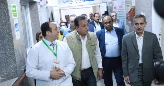 وزير الصحة يوجه بتوفير كل ما يلزم لإنهاء قوائم الانتظار بمستشفى قلب المحلة