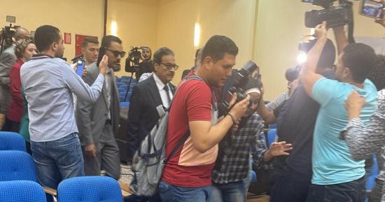 وصول فريد زهران لـ"الوطنية للانتخابات" للتقدم بأوراق ترشحه للرئاسة