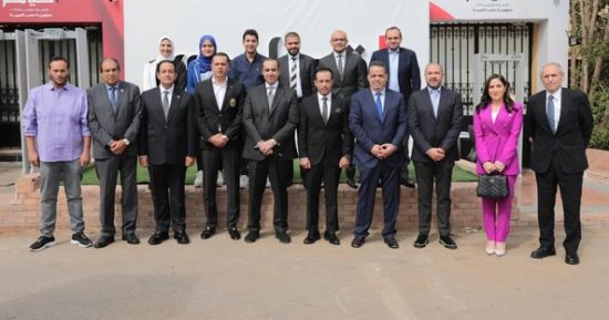 الحملة الرسمية للمرشح الرئاسي عبد الفتاح السيسي تستقبل وفدا من حزب مستقبل وطن