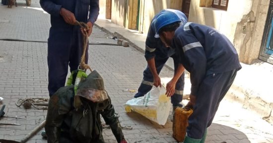 "مياه الشرب" بسوهاج تستعد لمواجهة أمطار الشتاء وتطهير  شبكات الصرف الصحى