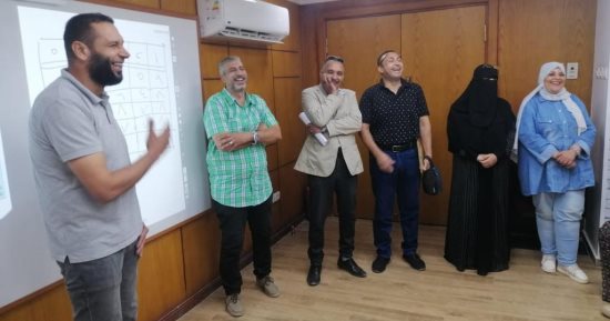 دورات بمركز استدامة لأساسيات اللغة الإنجليزية لعدد من موظفي ديوان محافظة كفر الشيخ