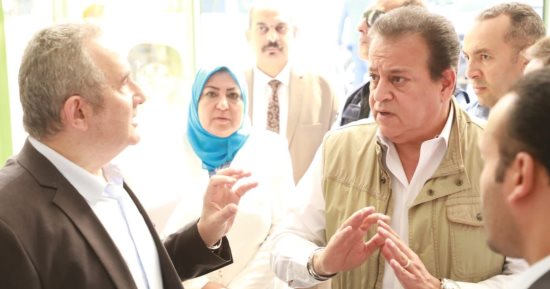 وزير الصحة يتفقد موقع إنشاء مستشفيى طنطا العام والأورام ويوجه بتذليل المعوقات