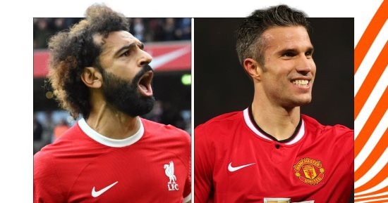 محمد صلاح يعادل سجل فان بيرسى التهديفى فى الدوري الإنجليزي