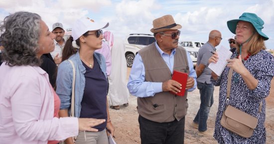 بعثة "إيفاد" تتابع مشروعات تنمية الوديان وإنشاء 1600 بئر أمطار بمطروح.. صور