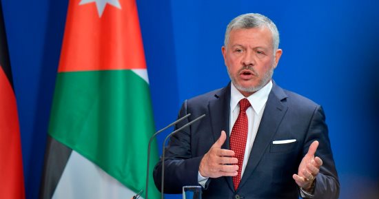 العاهل الأردنى يثمن موقف إسبانيا الداعم لوكالة أونروا 