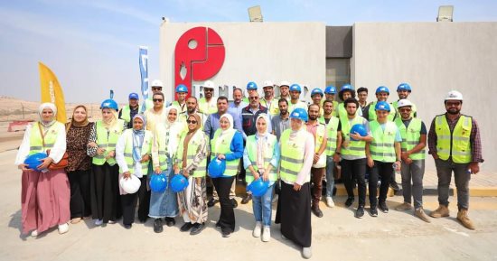 زيارة ميدانية لطلاب "هندسة قناة السويس" لموقع مشروع الخط الرابع لمترو الأنفاق