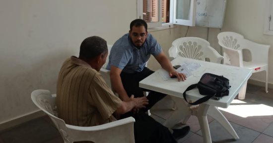 الكشف على 514 حالة بقافلة جنوب الوادى الطبية بقرية المراشدة
