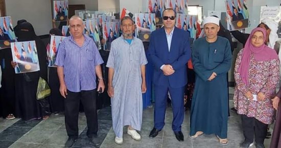 توزيع لحوم على الأسر الأولى بالرعاية بمركز ومدينة برج العرب بالإسكندرية