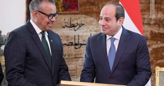 الصحة العالمية تشيد بإنجازات مصر فى المنظومة الصحية بمتابعة شخصية من الرئيس السيسى