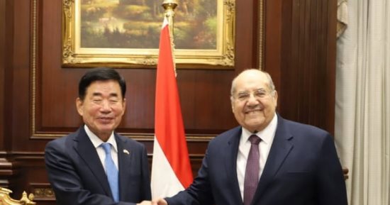 مجلس الشيوخ يستقبل رئيس الجمعية الوطنية فى كوريا الجنوبية