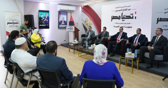 الحملة الرسمية للمرشح الرئاسي عبد الفتاح السيسي تستقبل وفدا من حزب النور..صور