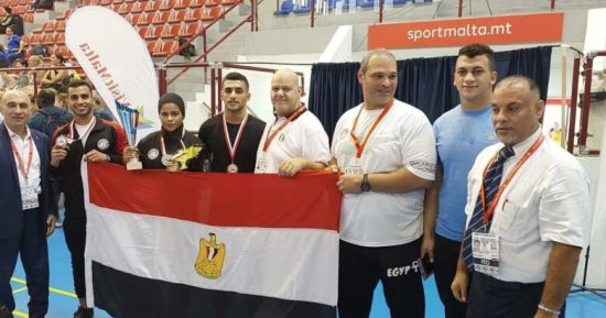وزير الرياضة يهنئ ناشئى الأثقال بعد تحقيق 4 ميداليات فى بطولة البحر المتوسط