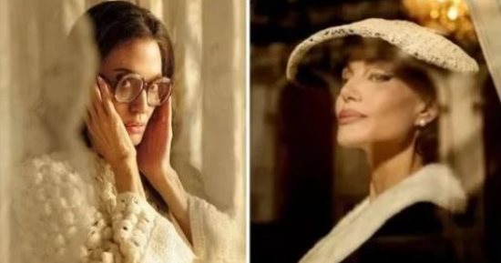 الكشف عن أول صورة لـ أنجلينا جولى بملابس شخصية فيلم ماريا كالاس