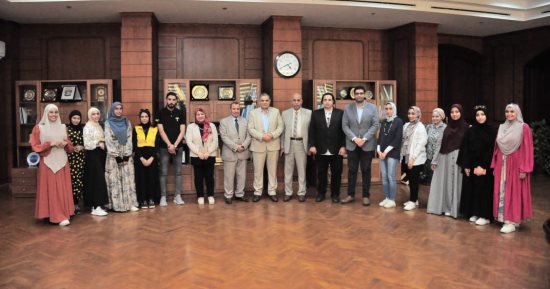 منح مالية لطلاب جامعة كفر الشيخ ضمن مبادرة الطالب المنتج لأفضل 10 دراسات جدوى