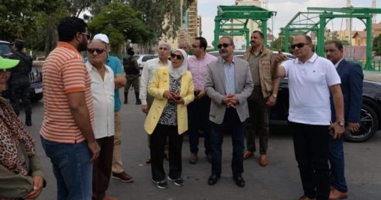 محافظ الإسماعيلية يتابع ميدانيا أعمال التطوير والتجميل بالمدينة