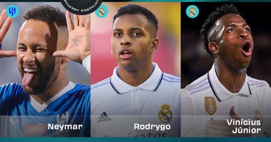 هل ينهى فينسيوس احتكار نيمار لجائزة السامبا الذهبية كأفضل برازيلى فى 2023؟