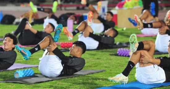 المنتخب الأولمبى يؤدى تدريبه الثانى استعدادا لوديتى الأردن وأوزبكستان.. صور 