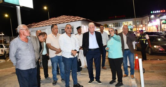 محافظ جنوب سيناء يتابع أعمال تطوير مصر القديمة وتشغيل ساحة انتظار السيارات‎