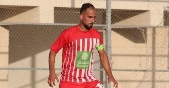 استشهاد نجم منتخب فلسطين رشيد دبور فى القصف على غزة