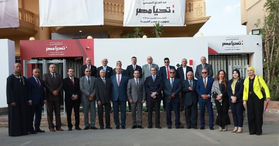 حزب الحرية المصرى فى ضيافة الحملة الرسمية للمرشح الرئاسى عبد الفتاح السيسى