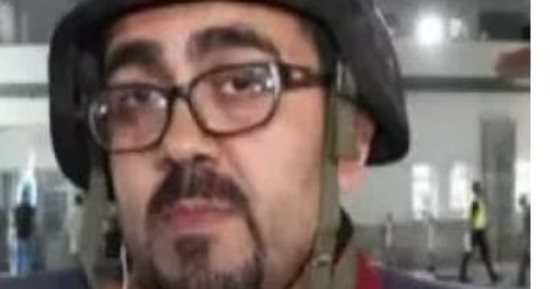 من هو بشير جبر مراسل القاهرة الإخبارية الناقل للأحداث تحت القصف فى فلسطين
